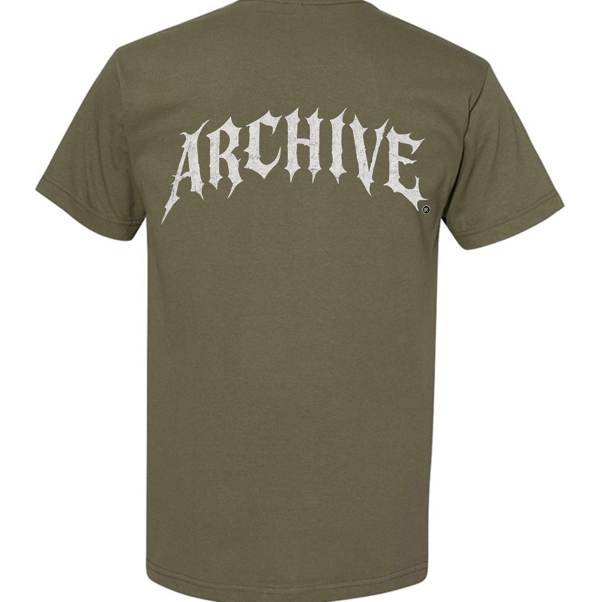 MILITARY GREEN - BACK