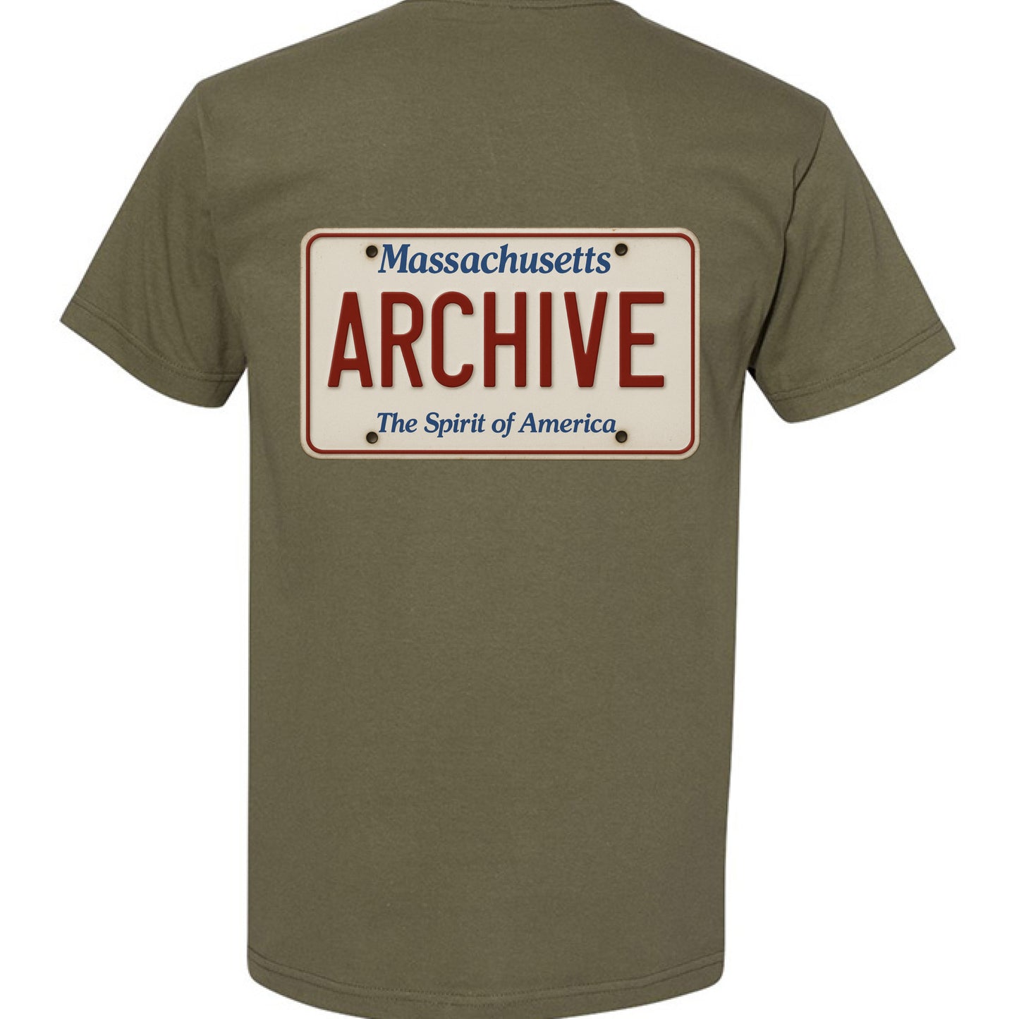 MILITARY GREEN - BACK