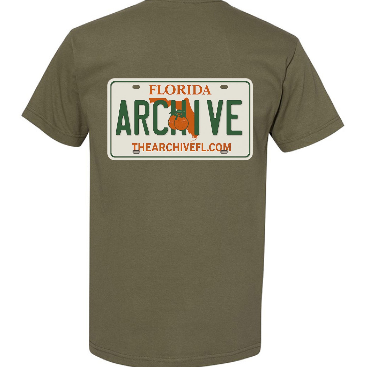 MILITARY GREEN - BACK