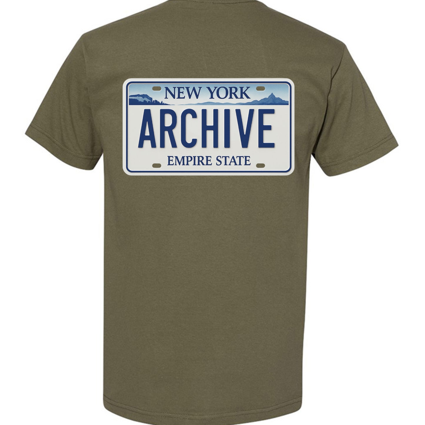 MILITARY GREEN - BACK