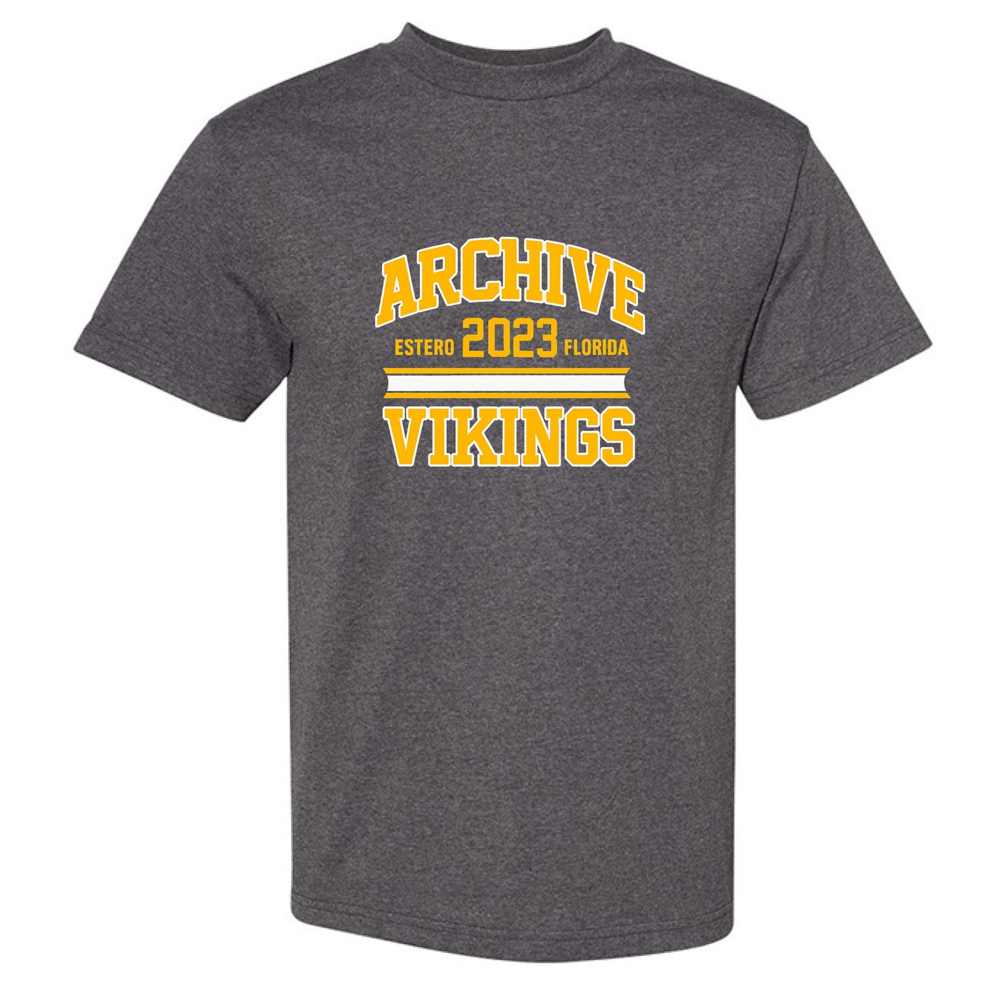 CHARCOAL HEATHER - FRONT