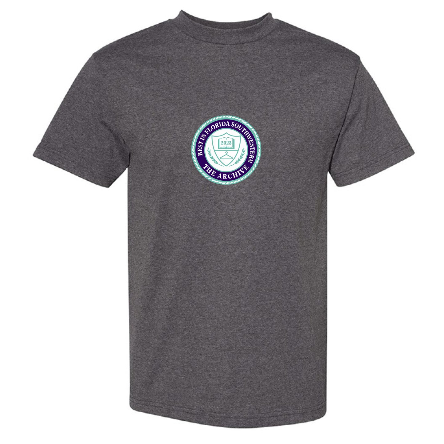 CHARCOAL HEATHER - FRONT