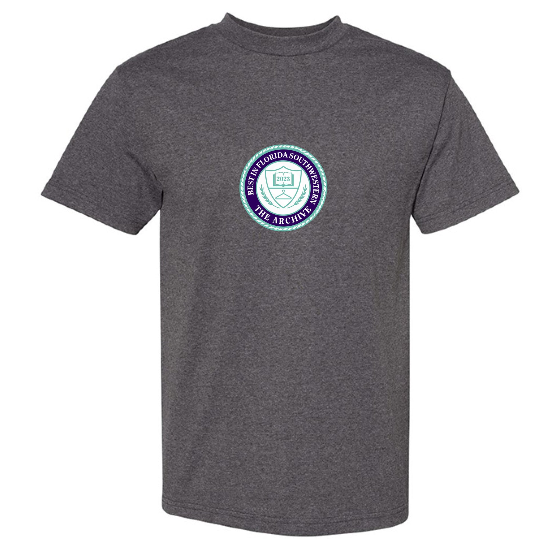 CHARCOAL HEATHER - FRONT