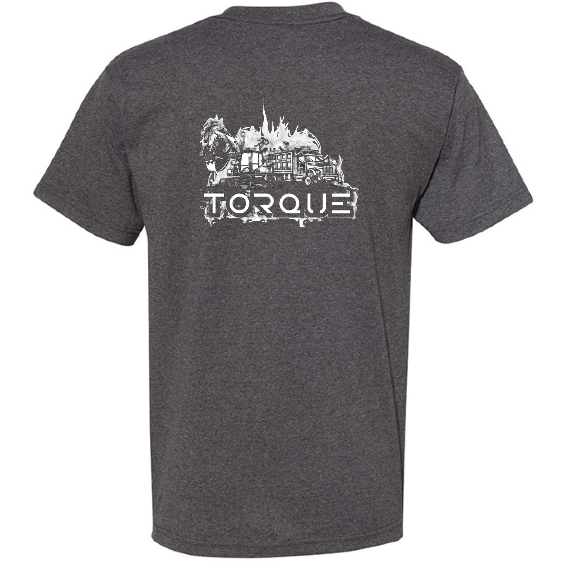 CHARCOAL HEATHER - BACK