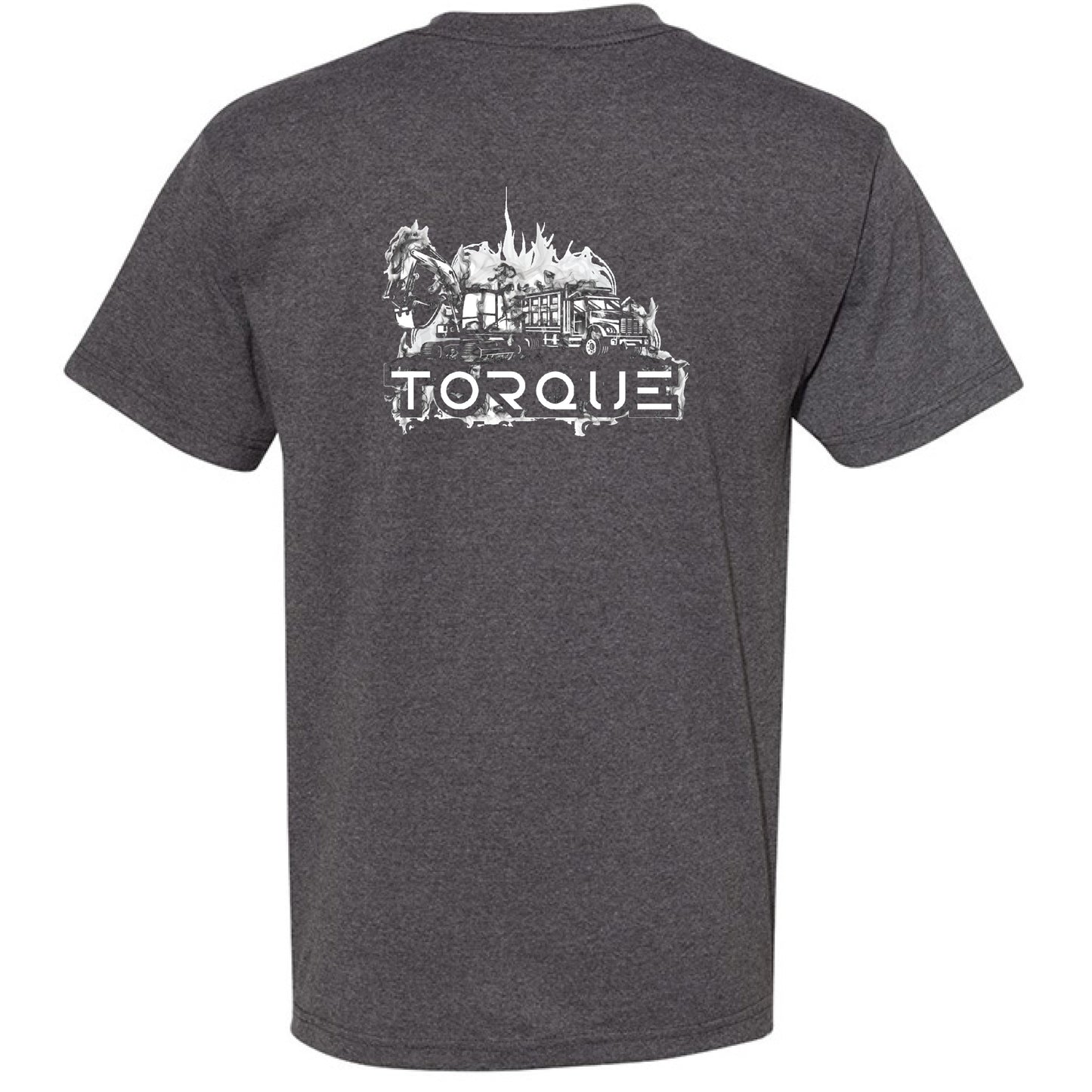 CHARCOAL HEATHER - BACK