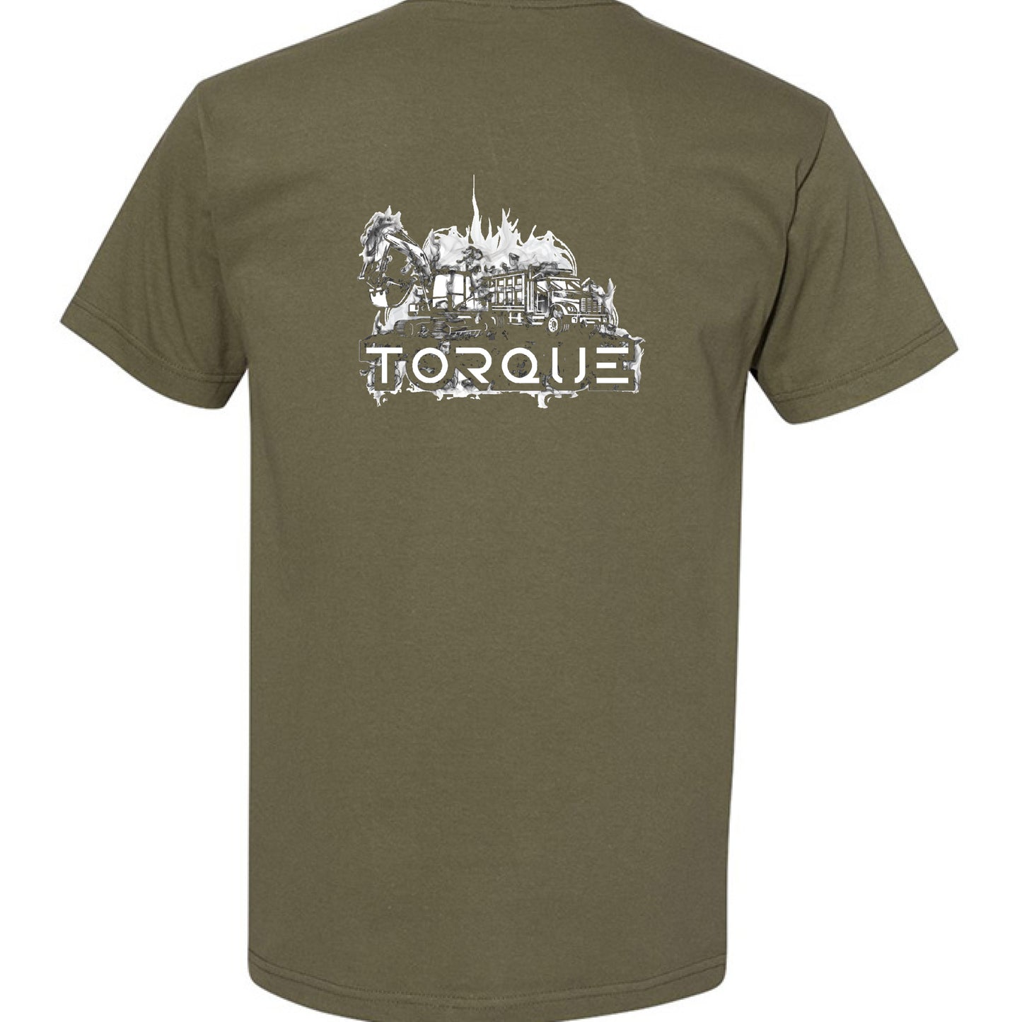 MILITARY GREEN - BACK