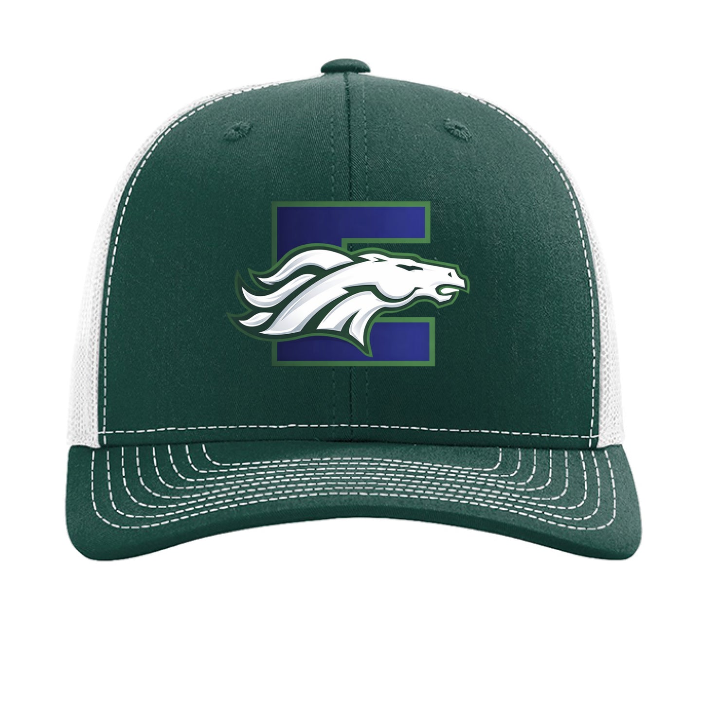 Dark Green/ White - FRONT