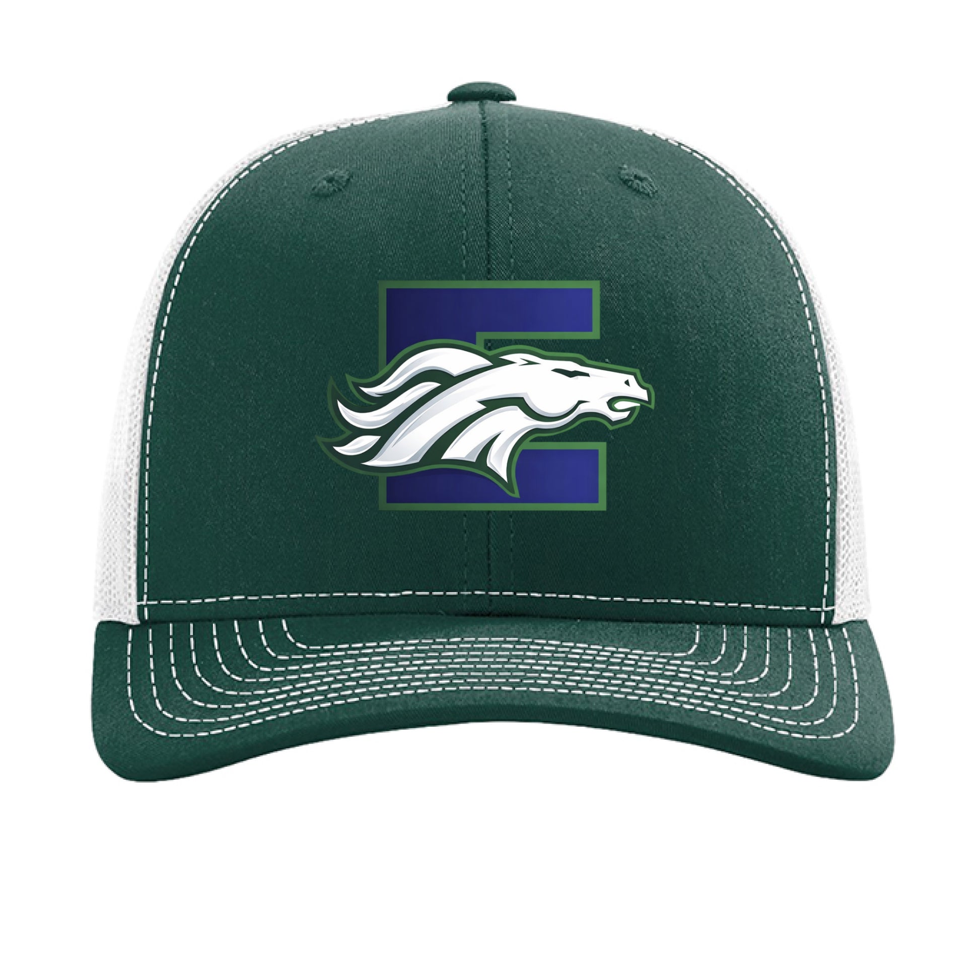 Dark Green/ White - FRONT