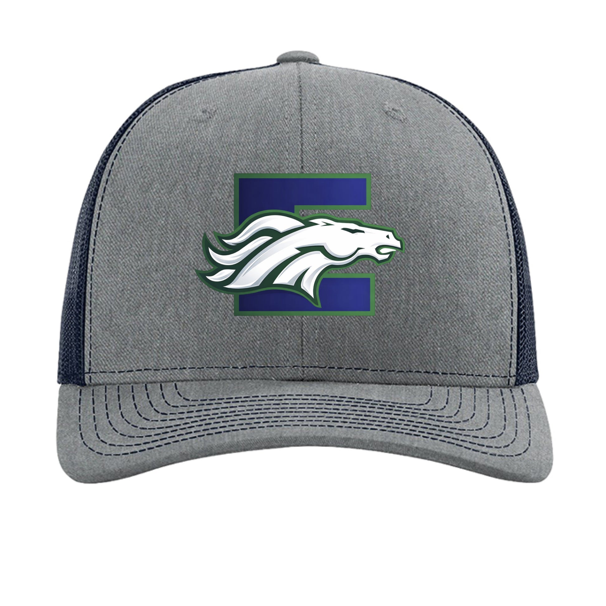 Heather Grey/ Navy - FRONT