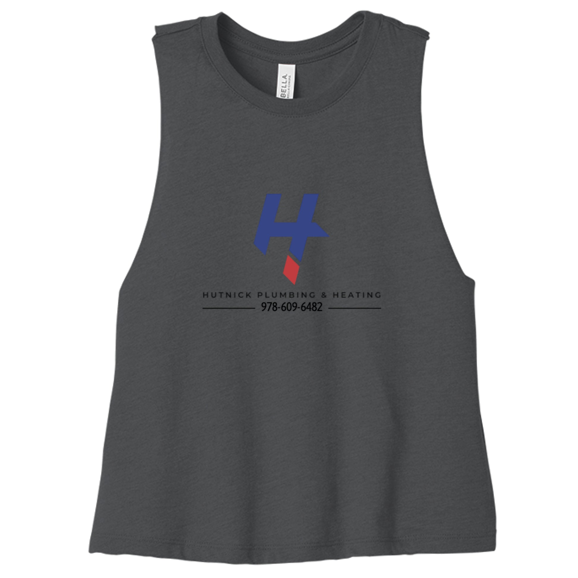 DARK GRY HEATHER - 6682 - FRONT