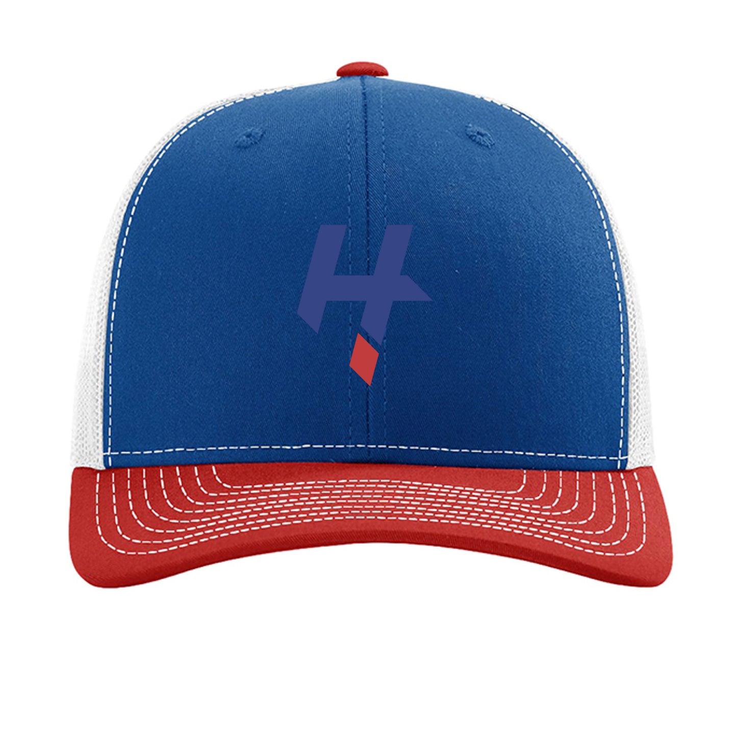 Royal/ White/ Red - 112 - FRONT