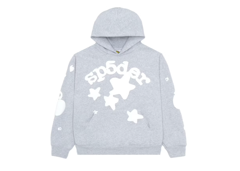 Sp5der Beluga Hoodie Heather Grey