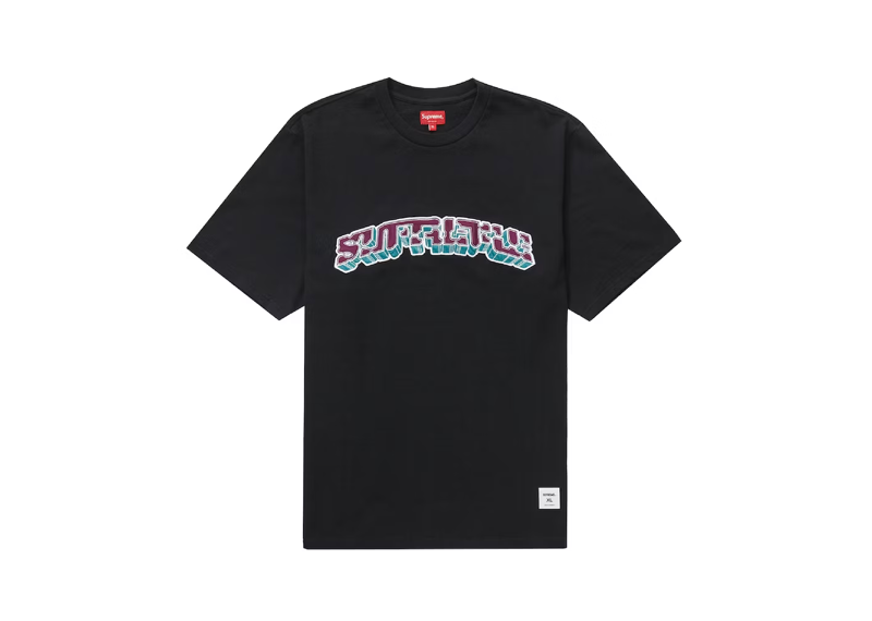 Supreme Block Arc S/S Top Black