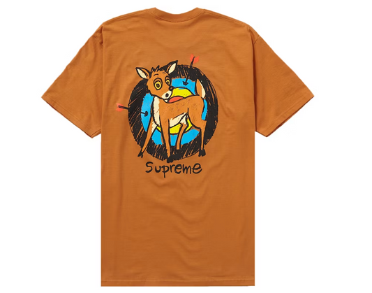 Supreme Deer Tee Burnt Orange