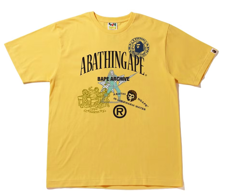 BAPE Archive Graphic 1 Tee 1I20-110-013