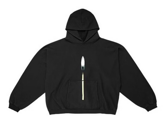 Kanye West DONDA 2 Lit Match Hoodie Black