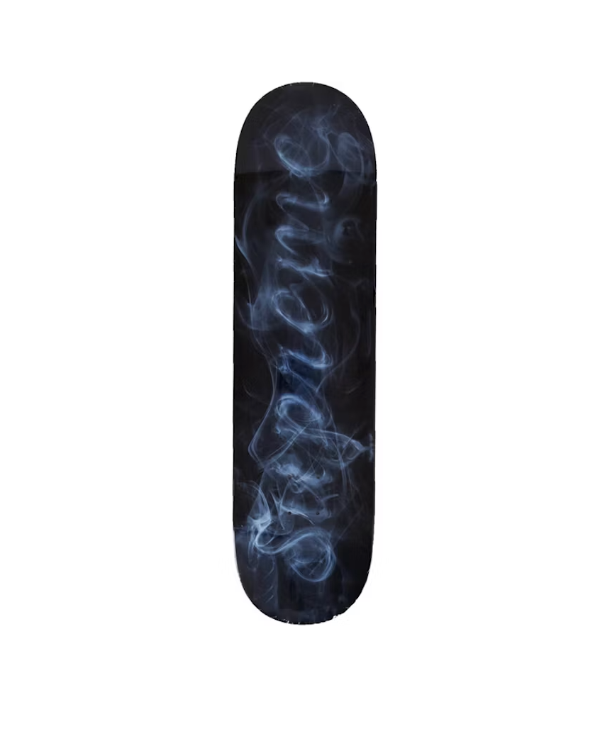 Supreme Smoke Skateboard Deck Black