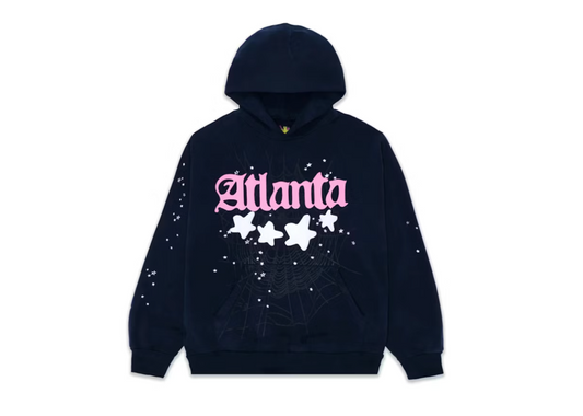 Sp5der Atlanta Hoodie Navy