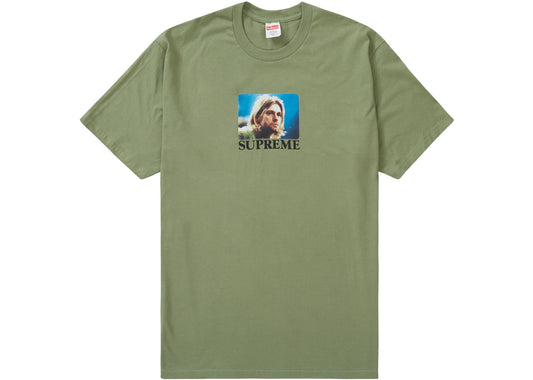 Supreme Kurt Cobain Tee Light Olive