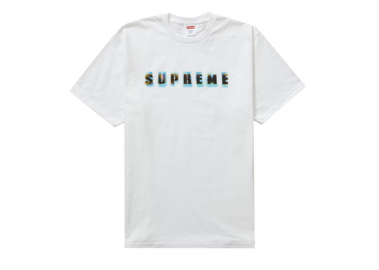 Supreme Stencil Tee White