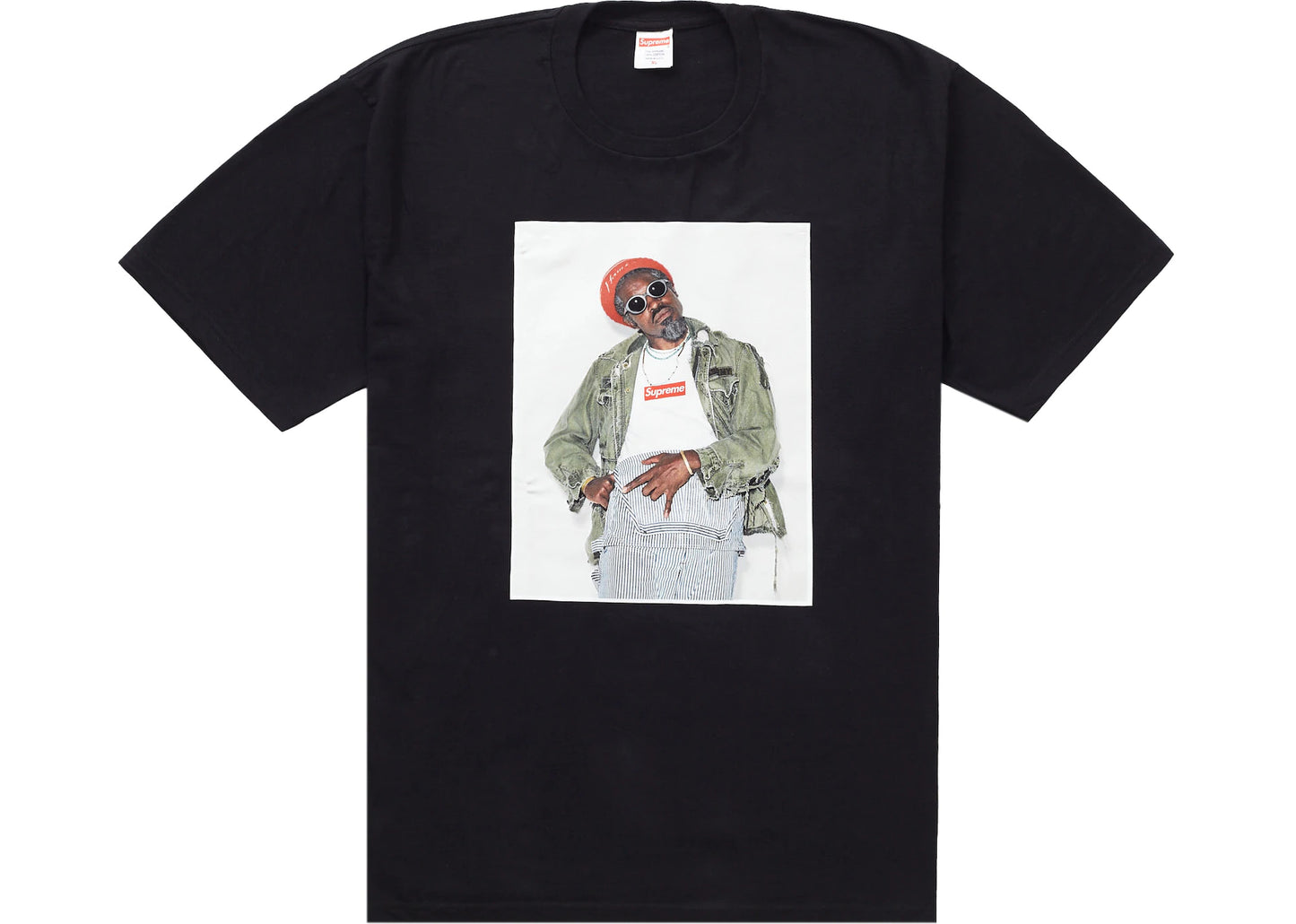 Supreme Andre 3000 Tee Black