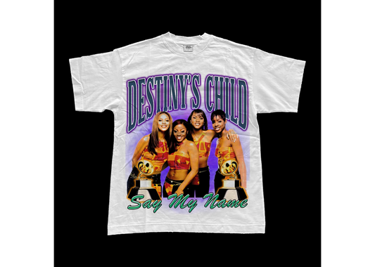 Do Not Disturb. Vintage Tee Destinys Child White