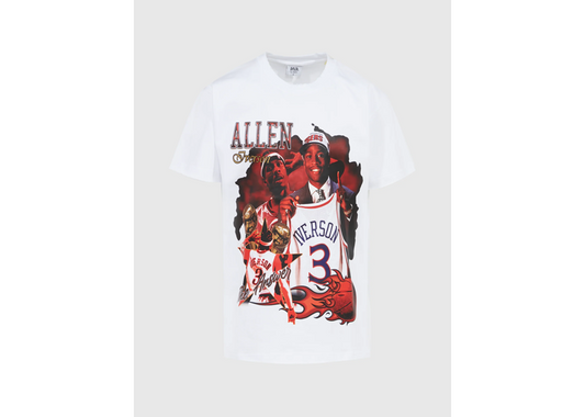 Do Not Disturb. Vintage Tee Allen Iverson White