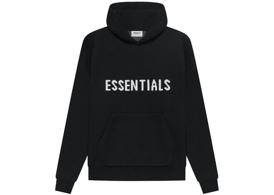 Fear of God Essentials Knit Pullover Hoodie (SS21) Black