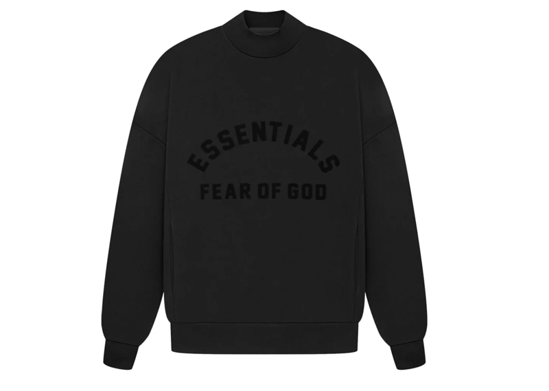 Fear of God Essentials Crewneck Jet Black