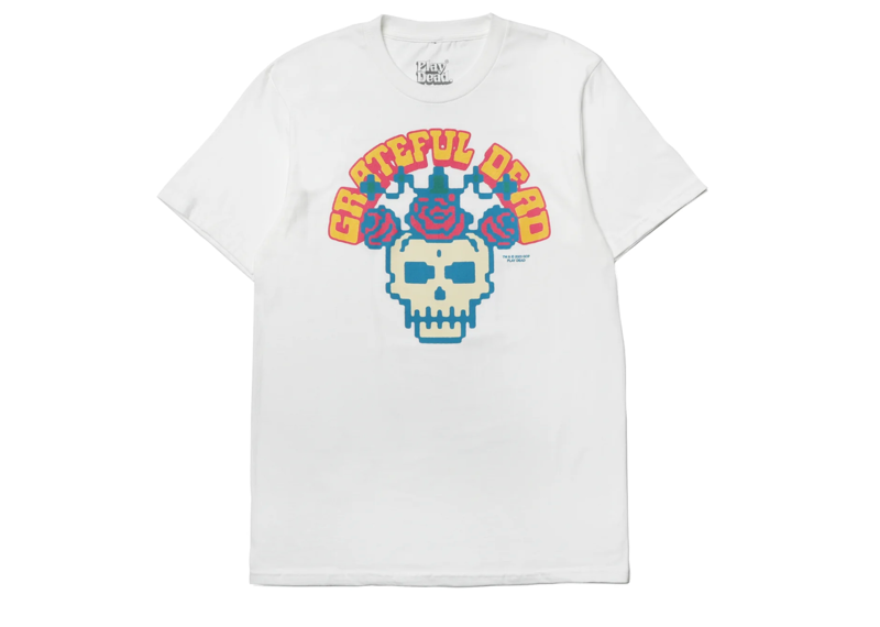 Play Dead Pixel T-Shirt White