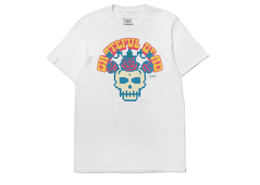 Play Dead Pixel T-Shirt White