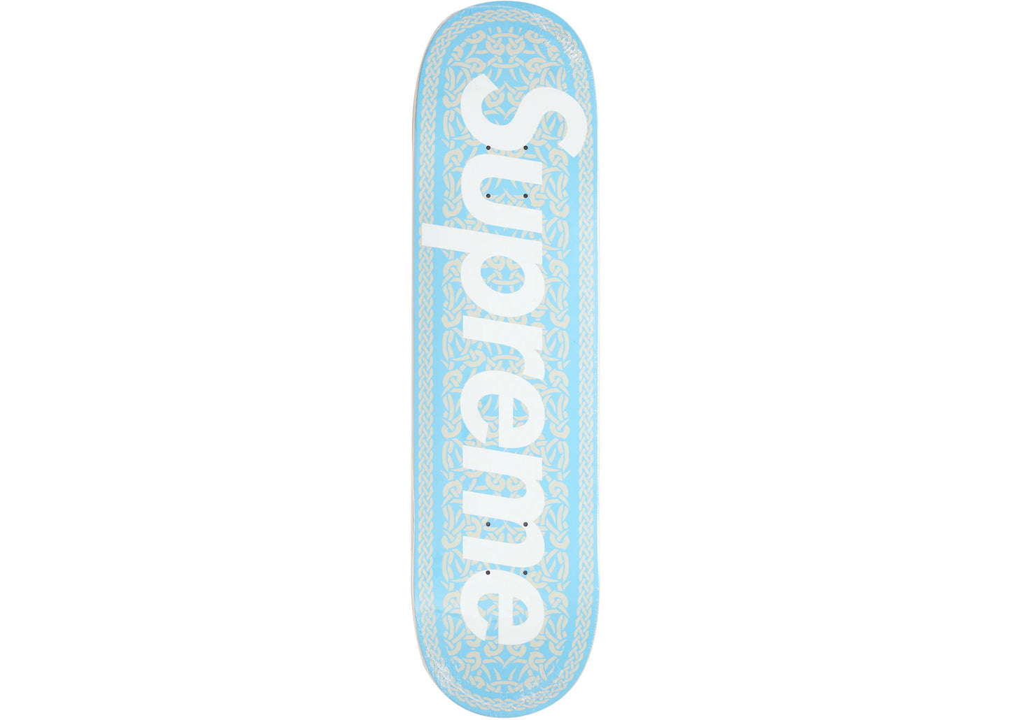 Supreme Celtic Knot Skateboard Deck Blue