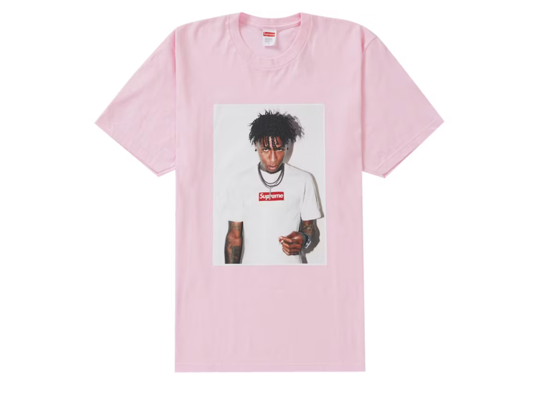 Supreme NBA Youngboy Tee Pink