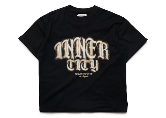 Honor The Gift Stamp Inner City Black Tee