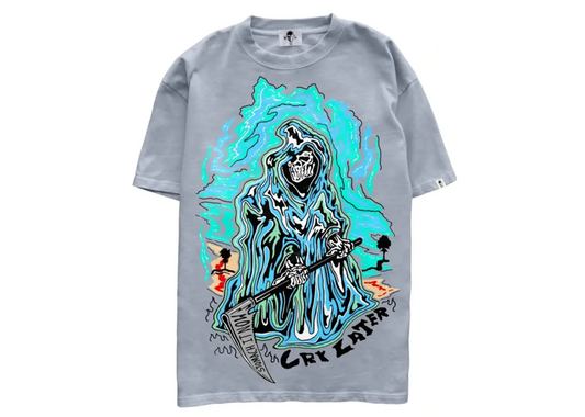 Warren Lotas Cry Later Tee Grey