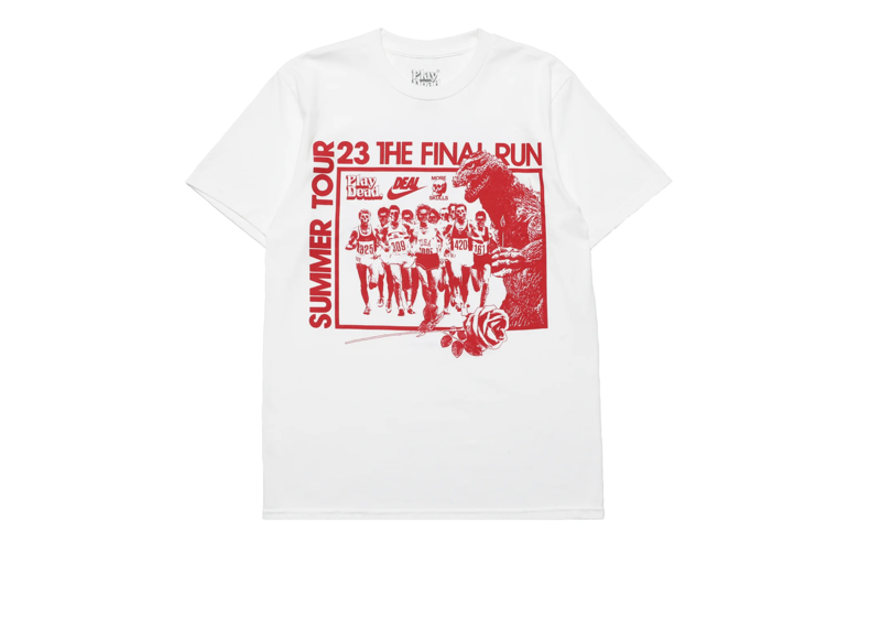 Play Dead Final Tour Tee White