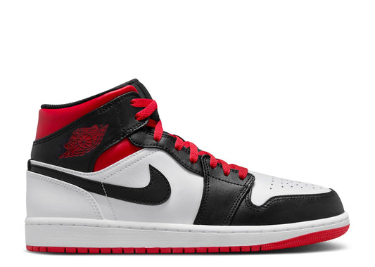 Air Jordan 1 Mid Gym Red Black Toe