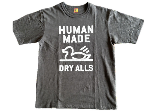 Human Made Dry Alls Washed Black Tee