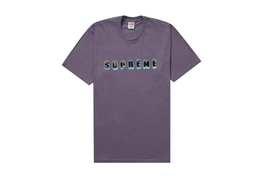 Supreme Stencil Tee Dusty Purple