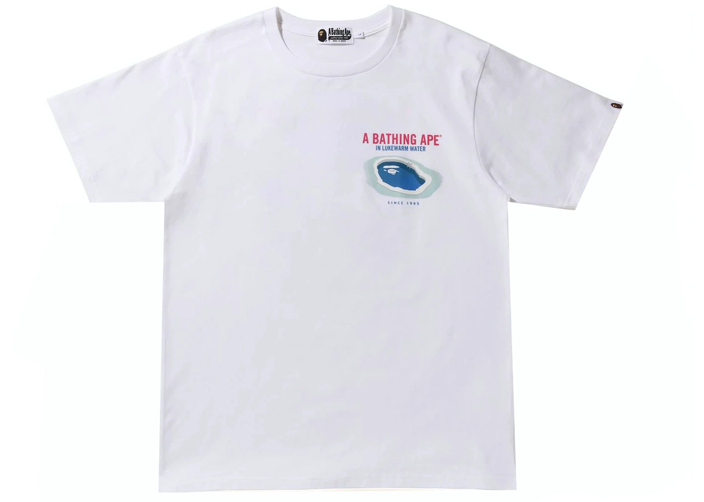 BAPE Resort Pool Tee White