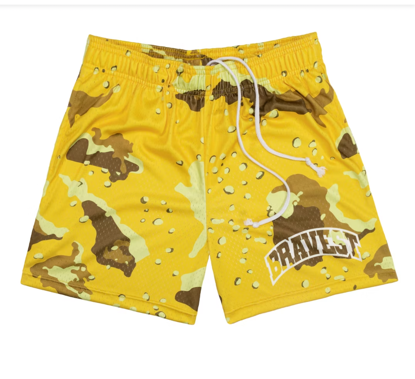 Bravest Studios Shorts Yellow Camo