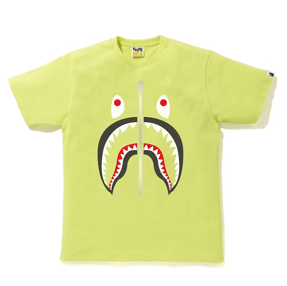 BAPE Shark Tee Green