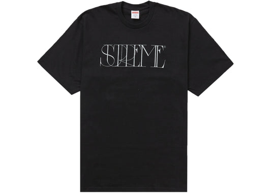 Supreme Trademark Tee Black