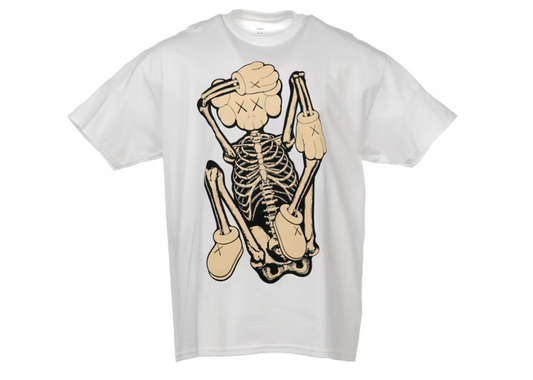 KAWS SKELETON NEW FICTION T-shirt Bone