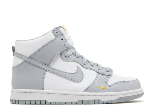 Dunk High Next Nature GS Wolf Grey Marigold