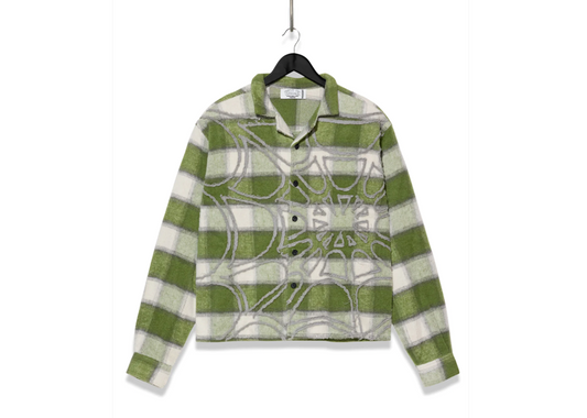 Vale Web Flannel Forest