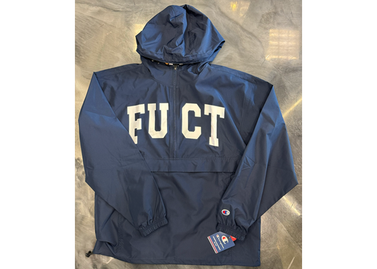 Fuct x Champion Rain Jacket Navy