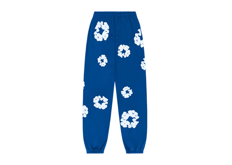 Denim Tears The Cotton Wreath Sweatpants Royal Blue