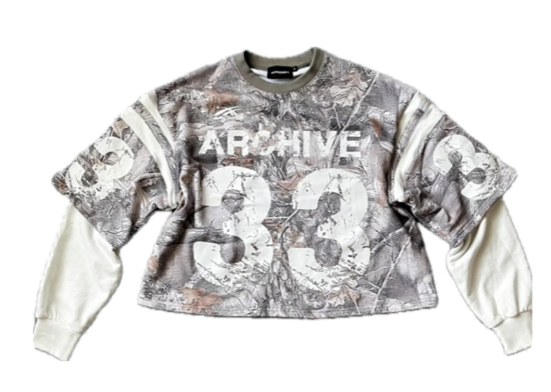 Archive 33 Camo Double Sleeve Shirt