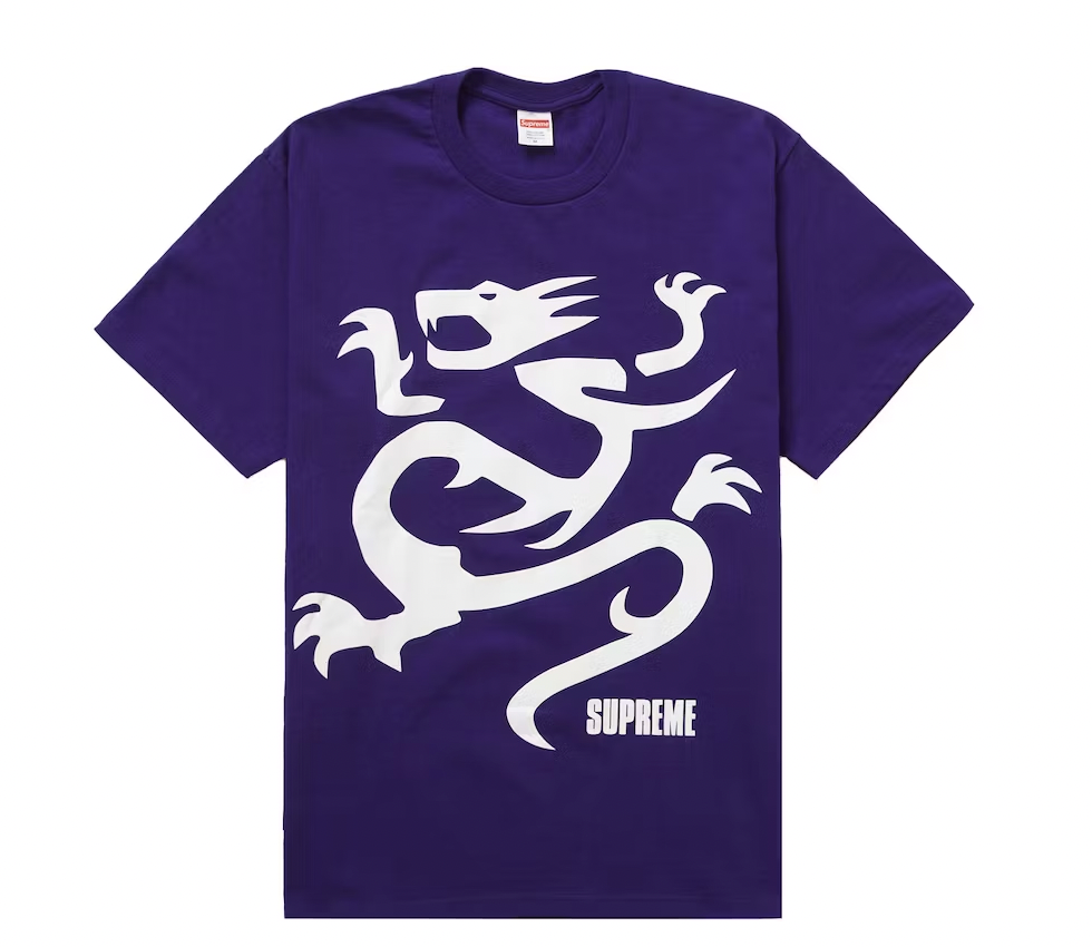 Supreme Mobb Deep Dragon Tee Purple